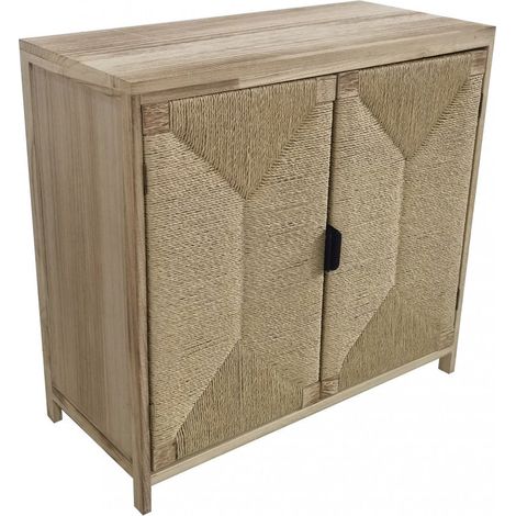 Mobiletto in legno con due ante design moderno per soggiorno e camera da letto