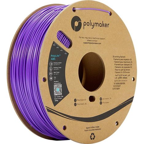 Filament imprimante 3D Polymaker polyLite ABS 1kg haute température (1/5)