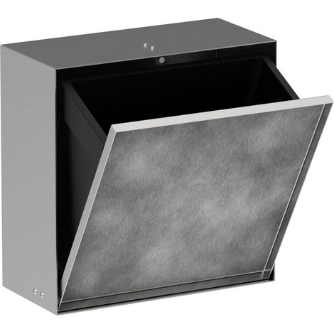 hansgrohe XtraStoris Rock Abfalleimer, Einbau, befliesbare Tür, (1/5)