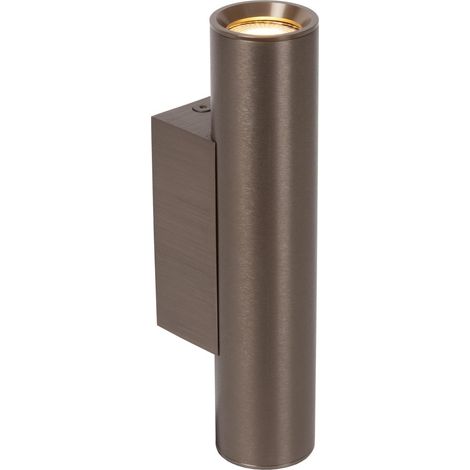 Lucide DUPLA - Wandstrahler / Wandleuchte - 2xGU10 (MR11) - Rostfarbe (1/4)