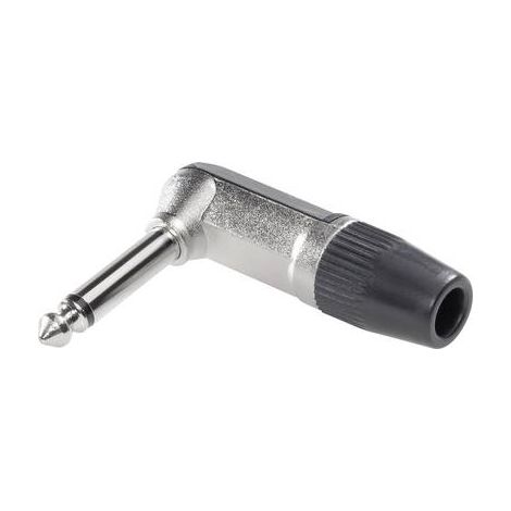 Jack 6.35 mm mâle, coudé Cliff SEP/1C FM1088 Nombre de pôles: 2 mono argent 1 pc(s) (1/3)
