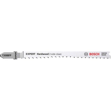 Bosch Accessories 2608901714 EXPERT ‘HARDWOOD 2-SIDE CLEAN’ T308 BFP BLÄTTER 2 St.