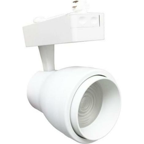 Faretto led a binario monofase 30w orientabile e cono di luce regolabile bianco 3000k (1/3)