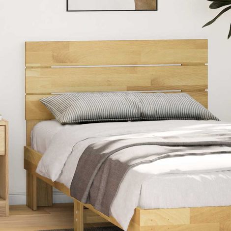Maison Exclusive - Testiera 80 cm in Legno Massello di Rovere (1/5)