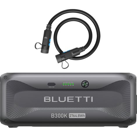 Batterieerweiterung BLUETTI B300K, 2764,8 Wh, für AC300/AC500/AC200PL (0% MwSt)