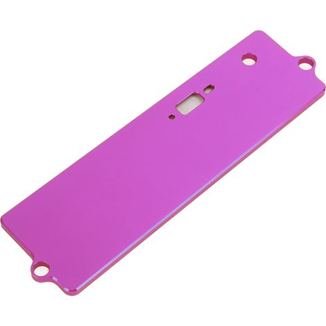 Boîtier de protection en aluminium pour batterie HSP 94122 94155 94166 - Couverture violette pour voiture RC 1/10 (1/5)