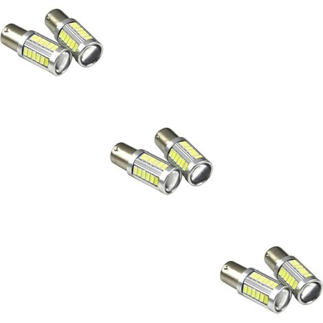 Lot de 3 Ampoules Led P21w 1156 Ba15s pour Clignotants Et Feux de Recul Éclairage Intérieur de Voiture Accessoires de Voiture 2 Pièces X 3