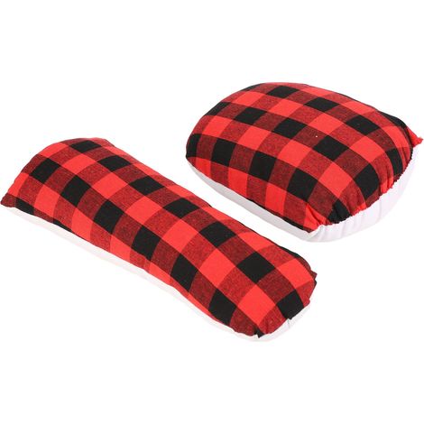 Ce lot de 2 tapis de repassage de tailleur est pratique, portable, durable, en polyester et polyvalent. Il peut être utilisé pour repasser chapeaux, jupes et cols. (1/5)