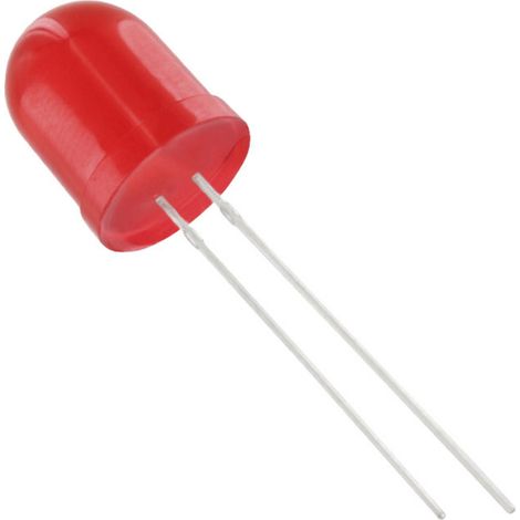 TRU COMPONENTS 1577511 LED rouge rond 10 mm 900 mcd 50 ° 20 mA