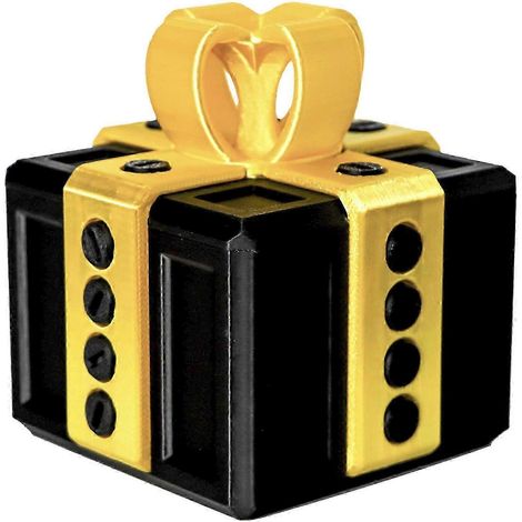Boîte à vis imprimée en 3D - Blague de Noël - Coffret cadeau humoristique avec vis pour des farces amusantes (1/3)