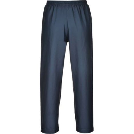 Pantalon de pluie étanche Portwest classique Sealtex - Bleu Marine 5XL (1/5)