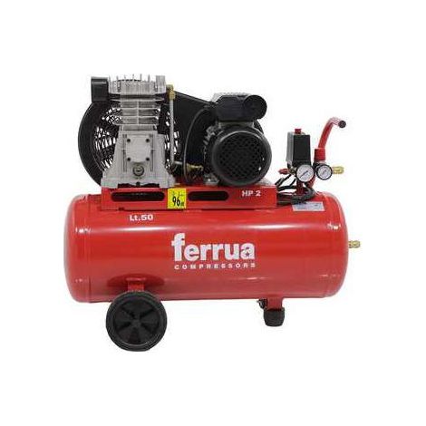 Ferrua, Compressore Aria Elettrico, 50 Litri, 2 HP, FB28-50 CM2
