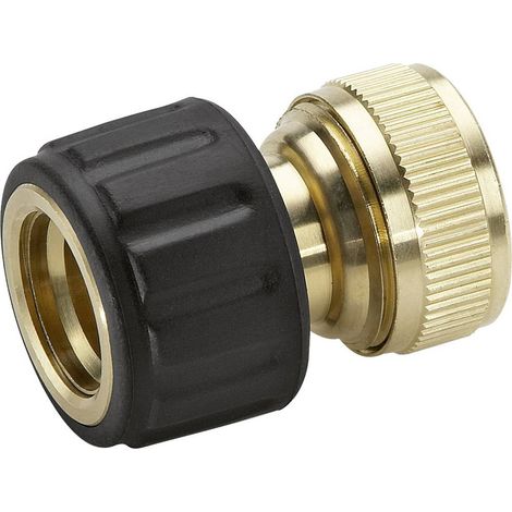 Raccord rapide laiton pour tuyaux de 13/15mm - KÄRCHER - 26450150 (1/3)