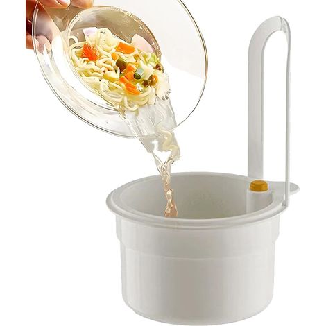 Cestello di scarico per lavello da cucina - Cestello di scarico per lavello da cucina, accessori da cucina, per lavare pasta, verdure, frutta, scolare la casa e il bagno (1/5)