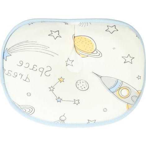 Niedliches Baby-Formkissen aus Baumwolle mit Cartoon-Motiv, ergonomisch, atmungsaktiv, aus Memory-Schaum, für den Schlafbereich (1/5)