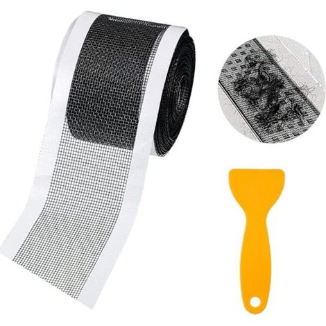 Filtre anti-cheveux jetable et auto-adhésif pour siphon de sol de salle de bain ou de cuisine, filtre anti-cheveux pour siphon de (1/5)