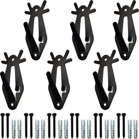 Totenkopf-Montagehalterung, Hirschschädel-Wandhalterung zum Aufhängen von Hirschköpfen, Gabelhorn und anderen kleinen Schädeln, Hirschschädel-Montagehalterung
