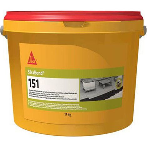 SikaBond-151a parkettbraun Parkettklebstoff 17kg (1/5)
