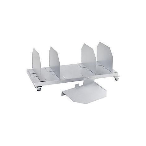 Carro para cartón ondulado  acero galvanizado  L x A x H 1050 x (1/2)