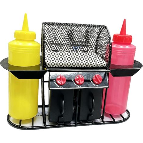 Étagère Rangement pour Barbecue, Accessoires Cuisine, épices, Condiments, ustensiles (1/5)