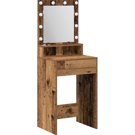 Coiffeuse,Table de maquillage Bois Ancien 50 x 41 x 135 cm Bois d'ingénierie CFW200938 (1/5)