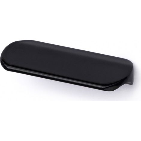 Tirador de Asa para Mueble en Aluminio Negro  Distancia Entrepuntos: 32 mm  Medidas 56820 mm  Sistema de Fijación Atornillado  Incluye Tornillos M4  4 Unidades -