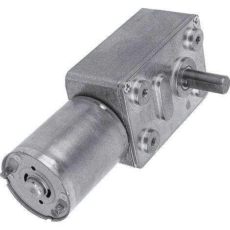 Moteur CC 12 V à engrenages entièrement métalliques à couple élevé (1/5)