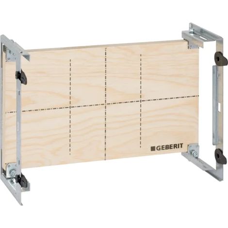 Geberit GIS placa de montaje universal, 24 x 42 cm, empotrada, 461173001