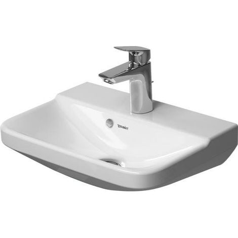 Duravit P3 Comforts - Lave-mains 450x320 mm, avec un trou pour mitigeur, blanc alpin 0716450000 (1/2)
