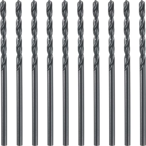10pcs 5/64" Forets En Acier Rapide M35 HSS Foret À Hélices Jobber (1/5)