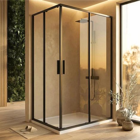 Exagonshop Box doccia 70x120 Rio doppio scorrevole vetro 6 mm