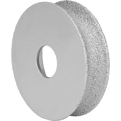 BEBUSINGOTO Meule Diamantée, Meule en Pierre Meule Diamantée Brasée Meule Abrasive Concave Meule Poncage pour Verre Céramique Pierre Carbure Béton Marbre Granit Brique (Concave grinding wheel 1.5) (1/5)