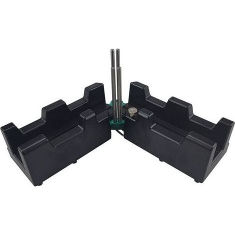 Fausse Equerre et Boite à Onglets - Produit 2 en 1 pour des Plinthes Précises - Angles de 85 à 180° (1/5)