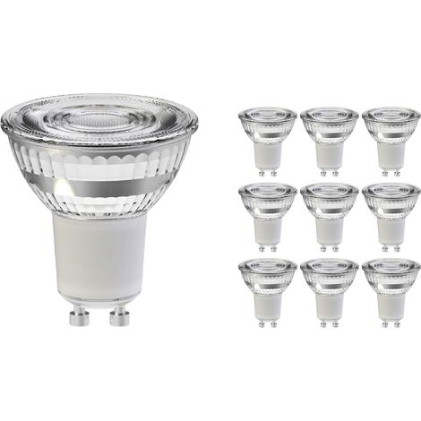 Lot 10x Noxion Lucent Spot LED GU10 PAR16 5W 520lm 36D - 840