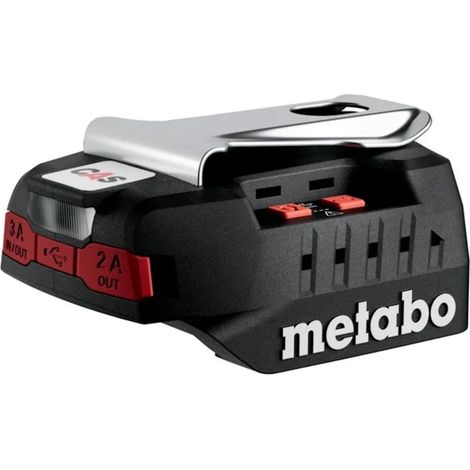 Metabo Cargador Powerbank 18 V Negro Diseño Moderno