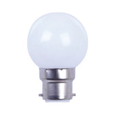 Ampoule LED - Fox Light - G45 B22 - 1W - Blanche - Extérieur