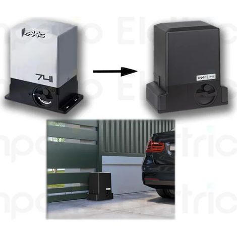 faac kit motorisation 230v delta3 kit safe 105630445fr (1/3)
