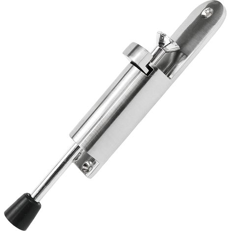 Butée de porte en alliage de zinc, réglable au pied, robuste, arrêt de porte marche/arrêt, porte-serrure de porte (1/5)