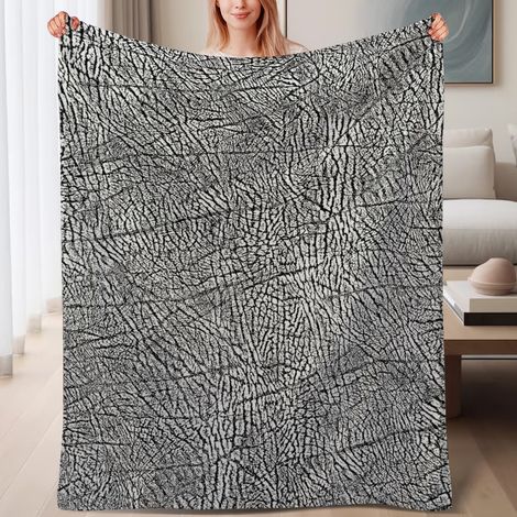 Couverture de lit en polaire, couverture de luxe douce en microfibre pour le printemps, décoration intérieure, cadeau pour femmes hommes, 6080 pouces (1/4)