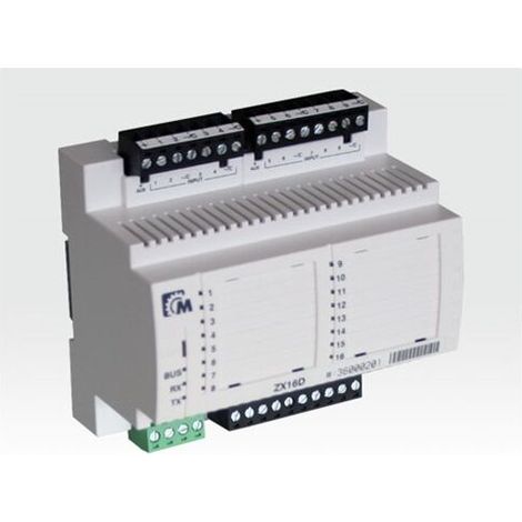 Paradox modulo espansione 16 zone cablate bus da guida DIN - ZX16D PXPRZ16D