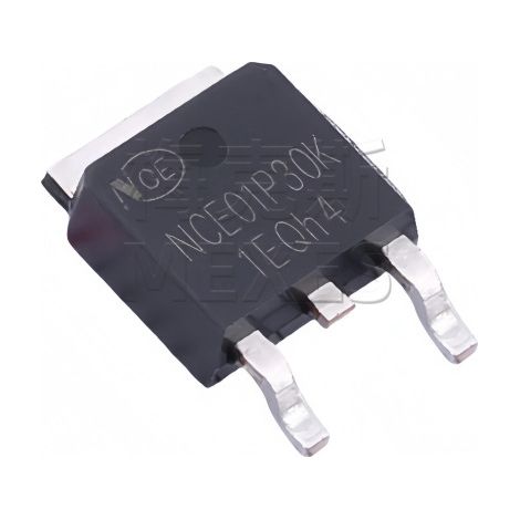 NCE01P30K NCE TO-252-2 -100V/-30A P-channel MOSFET chip, electronic component, 5 units, packaged.