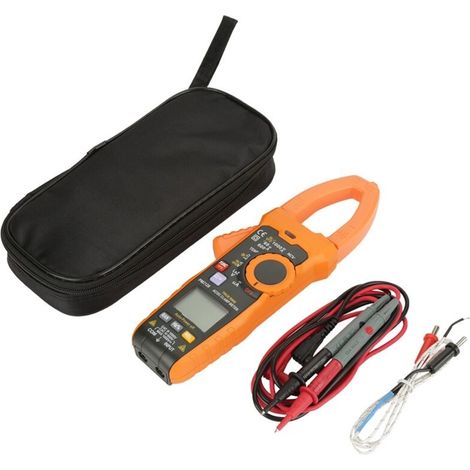 PEAKMETER PM2128 Tragbares digitales AC/DC-Spannungsstrom-Zangenmessgert für Widerstand und Kapazitt