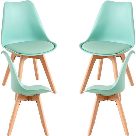 Packs Sillas Comedor - Pack 4 Sillas Synk Basic - Celadón