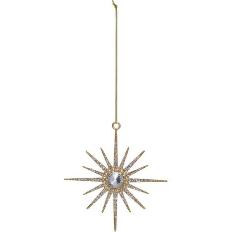 SDN METAL ETOILE X2 STRASS 9CM - Feeric lights & christmas (1/2)