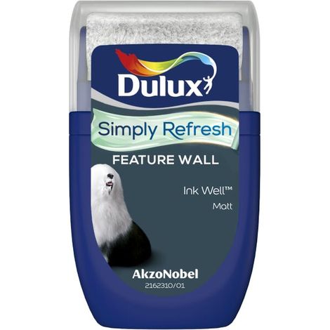 Dulux Simply Refresh Feature Wall Tester Pot - 30ml - Ink Well