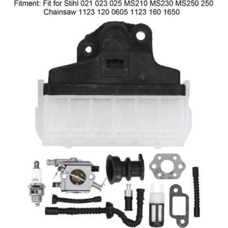 Kits de carburateurs pour Stihl 021, 023, 025, MS210, MS230 et MS250 – Aluminium haute qualité – Résistant à l'usure – Installation facile (1/3)