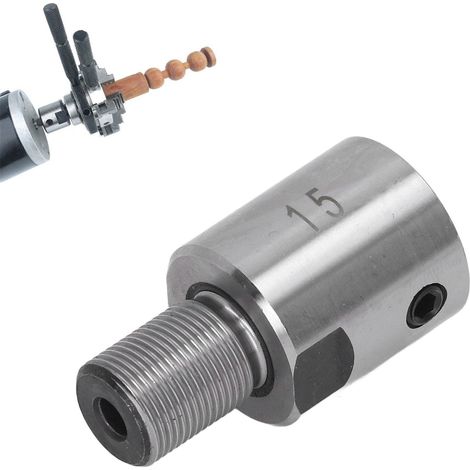 Adaptateur M14 de 15 mm, M141, douille de connexion de bielle, mandrin de menuisier, tour, fraiseuse d'établi, adaptateur M14 à monter soi-même (1/5)