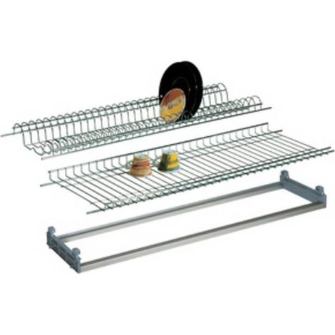 KIT SCOLAPIATTI TELAIO REGOLAB C/VASCH 76 CM CROM