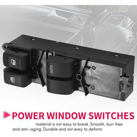 8981922491 is suitable for the front left power window switch of 11-19 Hyundai vehicles. (1/4)