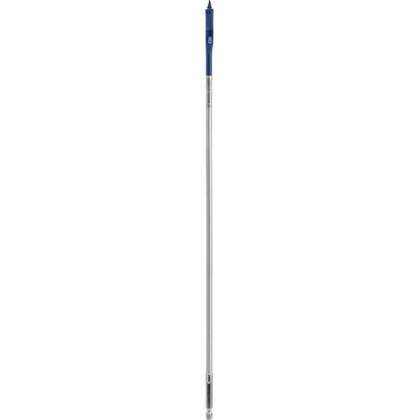 Bosch Accessories 2608900338 Mèche à bois plate 1 pièce 8 mm Longueur totale 400 mm tige hexagonale